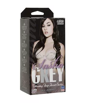 Sasha Grey Vibrating Deep Throat Sucker
