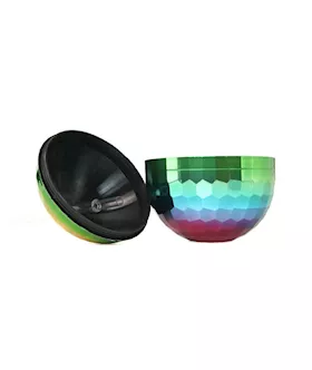 Rainbow Disco Ball Cup