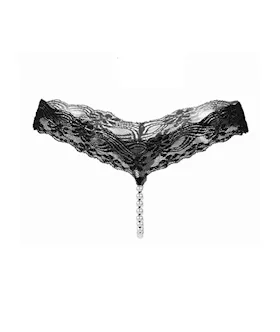 Amore Lacy Pearl Thong