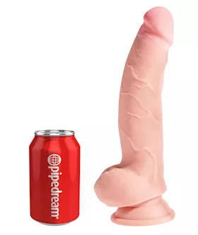 King Cock Plus Triple Density Fat Cock With Balls