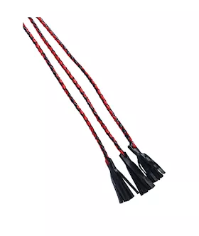 Bound X Tassel Tail Flogger