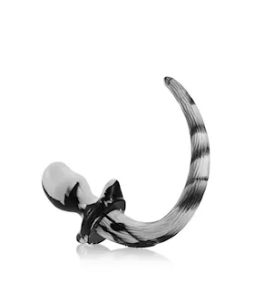 Puppy Tail Buttplug - Bulldog - 4.5 Inch
