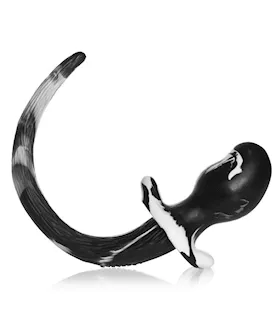 Puppy Tail Buttplug - Bulldog - 4.5 Inch