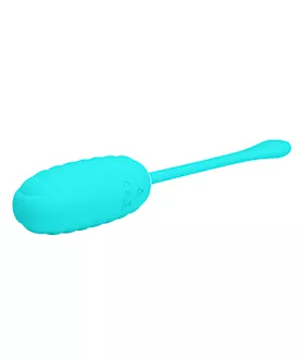 Kirk Liquid Silicone Remote Egg Vibrator - 7.7 Inch