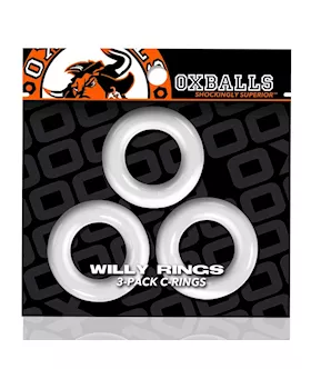 Willy Rings Cockring Pack - Set Of 3