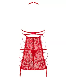 Obsessive Rediosa - Chemise And Thong
