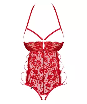 Obsessive Rediosa - Crotchless Teddy