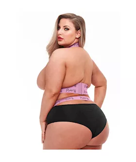 Princess Logo Strap Bra And Panty Set