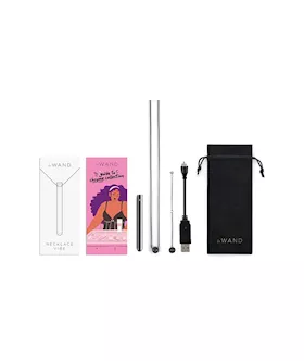 Le Wand Chrome Vibrating Necklace