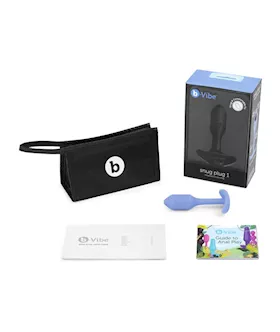 B-vibe Snug Plug 1 Violet