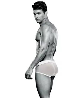 Envy Bulge Trunk - White - S/m Bx