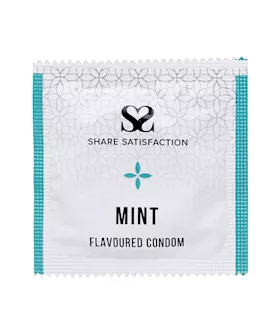 Share Satisfaction Mint Flavoured Condoms - 500 Bulk Pack