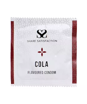 Share Satisfaction Cola Flavoured Condoms - 500 Bulk Pack