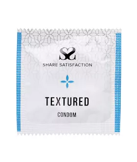 Share Satisfaction Textured Condoms  500 Bulk Pack