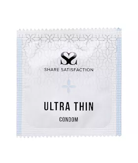 Share Satisfaction Ultra Thin Condoms  1000 Bulk Pack