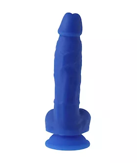 Nood Colours Realistic Glitter Dual Density Dildo With Balls