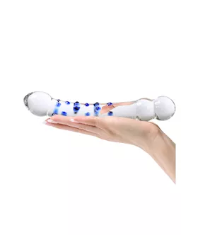 Lucent Spotted Glass Wand
