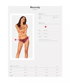 Obsessive Rosenty Panties