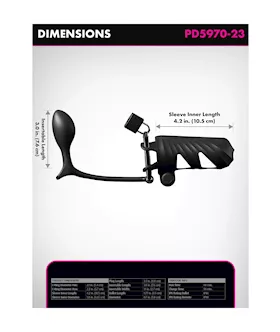 Fantasy C-ringz Remote-controlled Vibrating Cock Blocker With Ass-gasm Plug