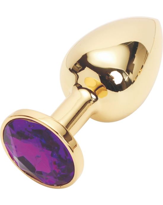 Jewelled Butt Plug - Small