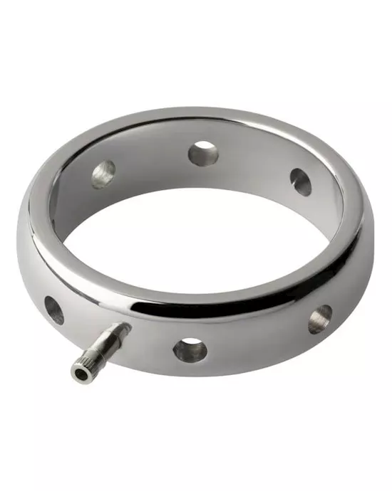 Prestige Metal Electro Cock Ring - 46mm
