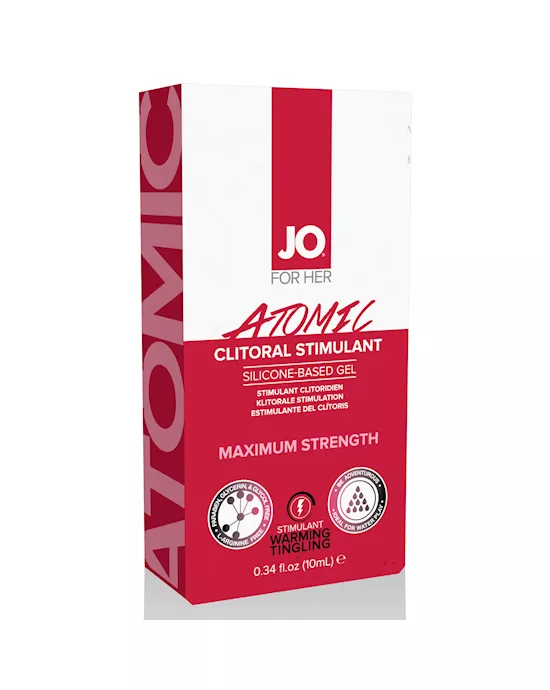 System Jo Clitoral Gel Warming Atomic 10 Ml
