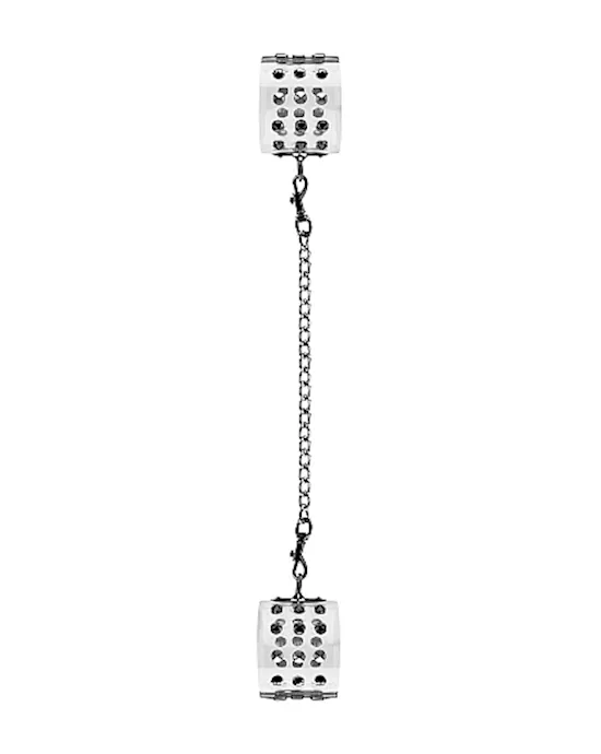 Leg Cuffs With Metal Nails