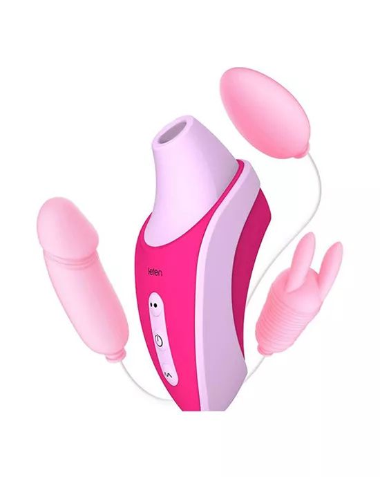 All The Eggs In One Basket Sucking Vibrator