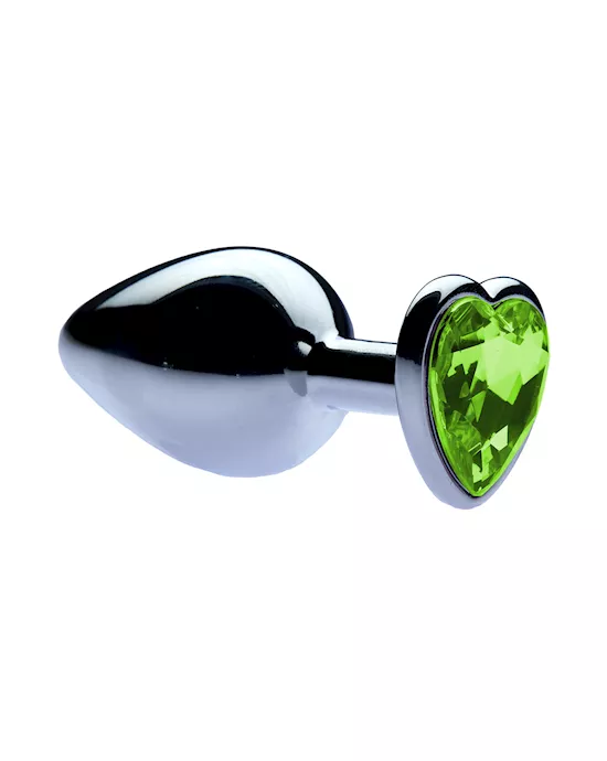 Kinki Jewelled Heart Butt Plug