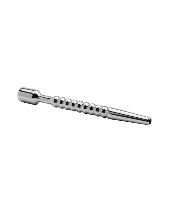 Kink Range Stainless Steel Ridged Urethral Sound - 4.3 Inch
