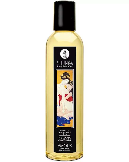 Massage Oil Amour - Sweet Lotus