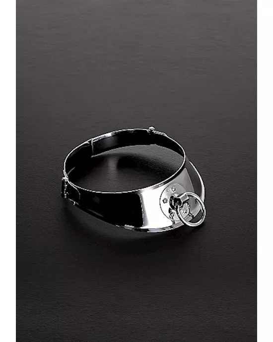 Locking Men's Collar With Ring