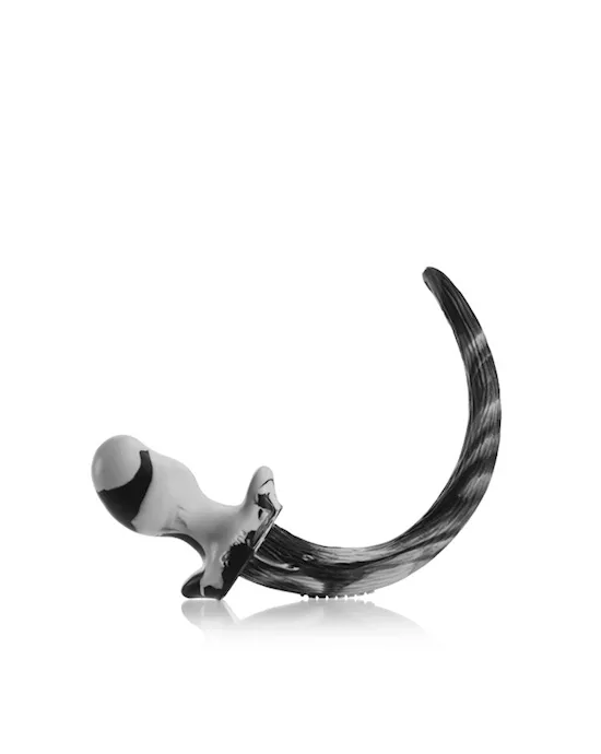 Puppy Tail Buttplug - Bulldog - 4.5 Inch