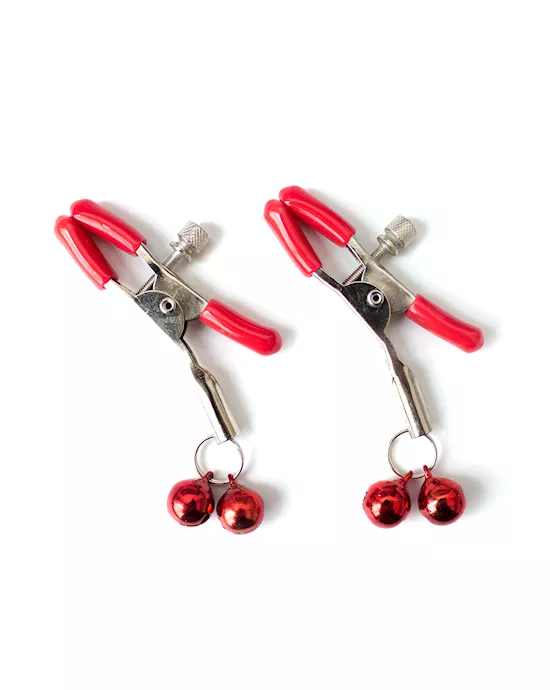 Slay Bell Adjustable Nipple Clamps