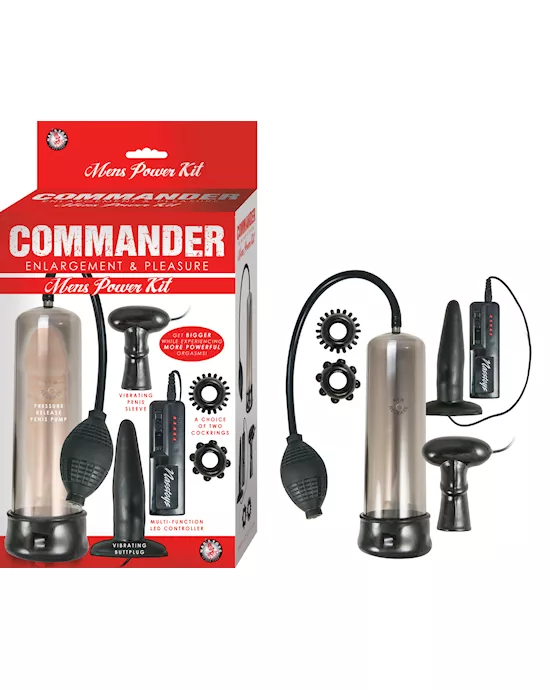 Commander Mens Power Kit-black