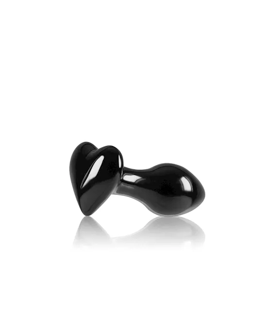 Crystal Heart Butt Plug 