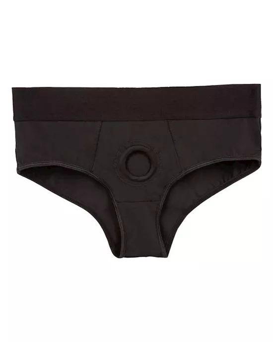 Her Royal Harness Backless Brief  L/xl