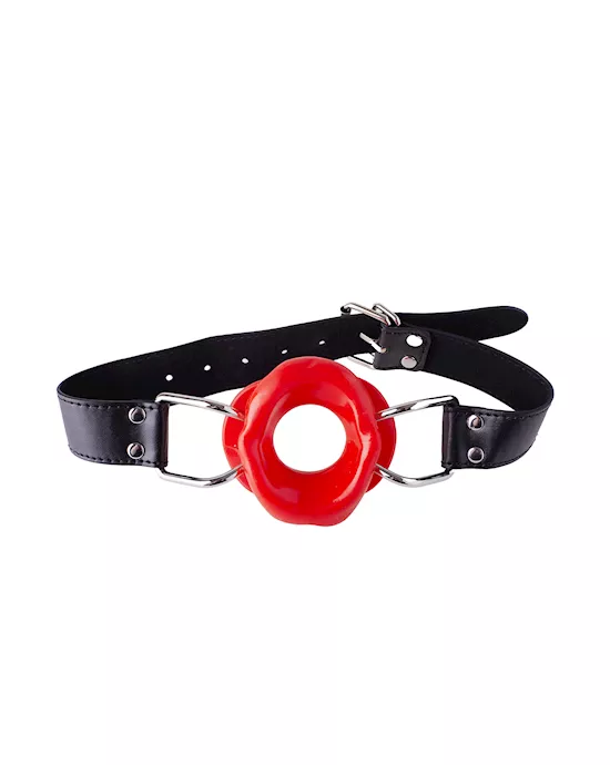 Lip-shaped Gag