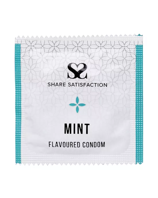Share Satisfaction Mint Flavoured Condoms - 1000 Bulk Pack
