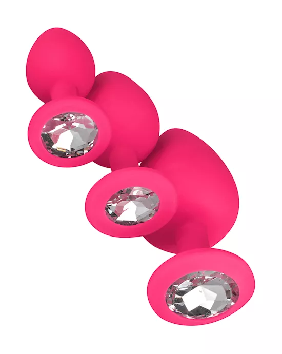 Easytoys Diamond Butt Plug Set