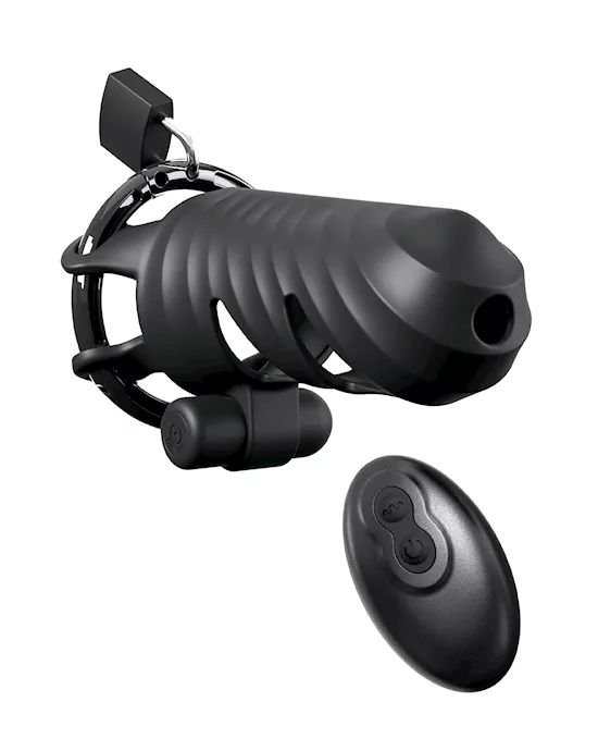 Fantasy C-ringz Remote-controlled Vibrating Cock Blocker