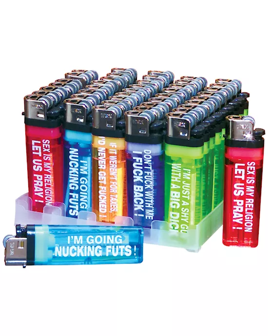 Dont Fuck With Me I Fuck Back Lighters