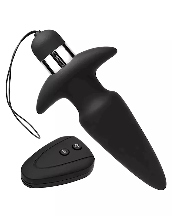Assimilator Wirelss Vibrating Silicone Anal Plug