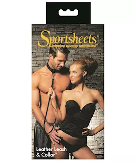 Leather Leash and Collar