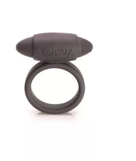 Vibrating Super Soft CRing Black