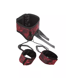 Scandal Posture Collar with Cuffs