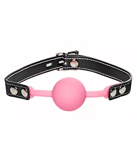 Glow Gag Glow in the Dark Silicone Ball Gag