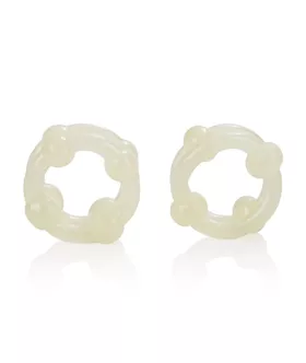 Island Rings Double Stackers Glow in the Dark