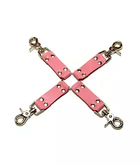 Bound Leather Hog Tie
