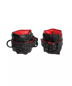 Kink Leather Submissive Accessories Ankle Restraints